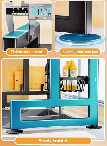 🍽️ Kitchen Counter Organizer 🧺 | Cutting Board & Utensil Rack ✨ | Space-Saving Storage Stand 🏠