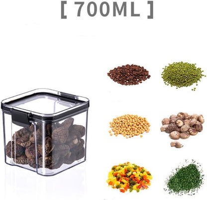 🥣 Airtight Food Storage Container 🍃 | Fresh Lock Pantry Jar 📦 | Kitchen Organizer Set 🏠