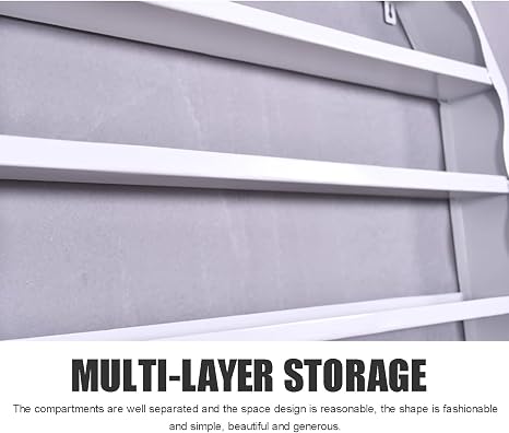 🧴 Wall-Mounted Display Shelf 🏠 | Essential Organizer Rack ✨ | Modern Storage Unit 📦