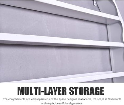 🧴 Wall-Mounted Display Shelf 🏠 | Essential Organizer Rack ✨ | Modern Storage Unit 📦