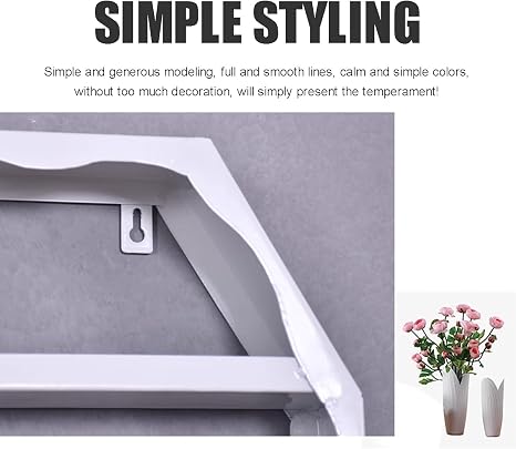 🧴 Wall-Mounted Display Shelf 🏠 | Essential Organizer Rack ✨ | Modern Storage Unit 📦