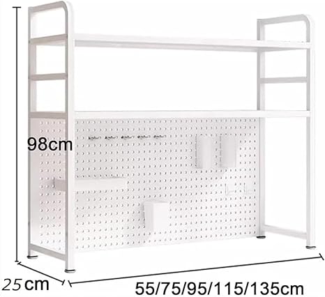 📚 Metal Desktop Bookshelf 🗄️ | Multi-Layer Desk Organizer ✨ | Space-Saving Storage Rack 🏠