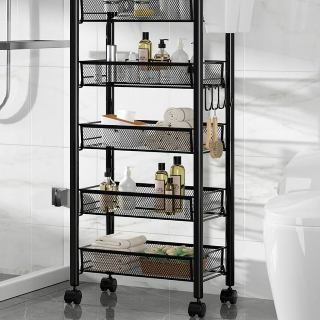 🥬 Kitchen Storage Organizer Rack 🍽️ | Vegetable Storage Shelf 📦 | Efficient Pantry Stand 🏠