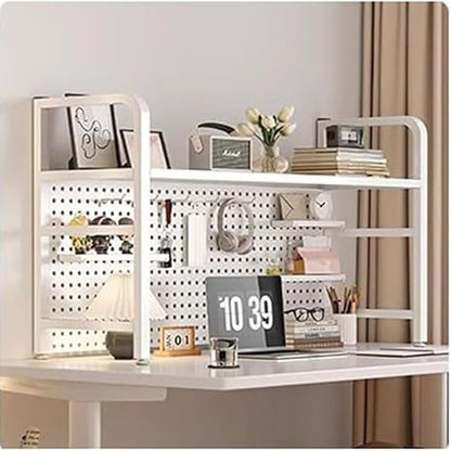 📚 Metal Desktop Bookshelf 🗄️ | Multi-Layer Desk Organizer ✨ | Space-Saving Storage Rack 🏠