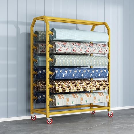 🧻 Mobile Paper Organizer 🏠 | Metal Roll Storage Rack ✨ | Bathroom & Kitchen Holder 📦
