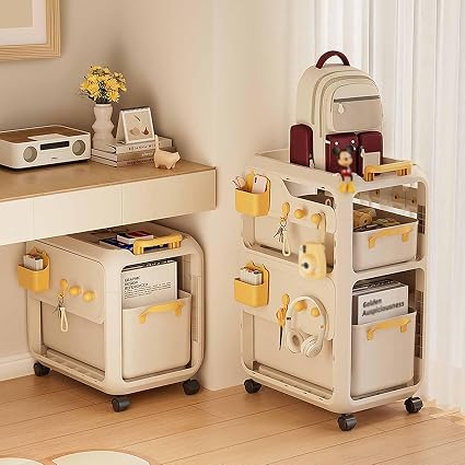 📦 Plastic Storage Organizer Bins 🧺 | Removable Container Set ✨ | Home Space Saver Rack 🏠