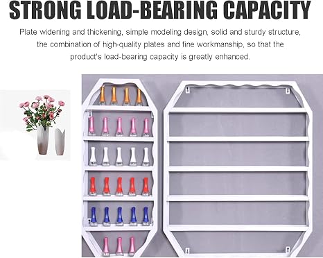 🧴 Wall-Mounted Display Shelf 🏠 | Essential Organizer Rack ✨ | Modern Storage Unit 📦