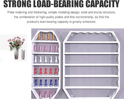 🧴 Wall-Mounted Display Shelf 🏠 | Essential Organizer Rack ✨ | Modern Storage Unit 📦