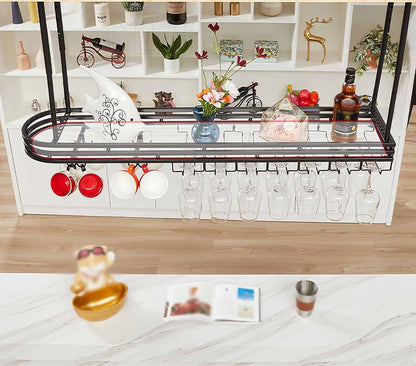 🏗️ Industrial Ceiling Shelf 🏠 | Hanging Storage Rack ✨ | Space-Saving Loft Organizer 📦