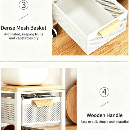 🗂️ Multi-Tier Storage Rack 🏠 | Freestanding Organizer Shelf 📦 | Space-Saving Home Unit ✨