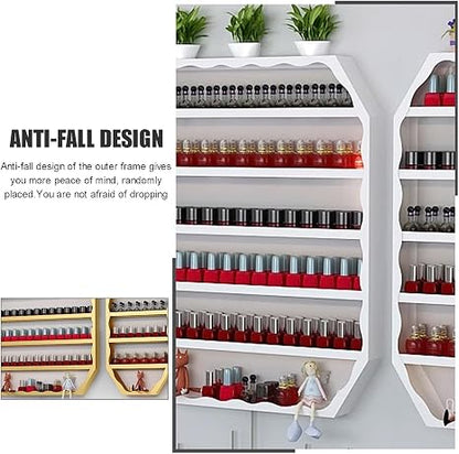 🧴 Wall-Mounted Display Shelf 🏠 | Essential Organizer Rack ✨ | Modern Storage Unit 📦
