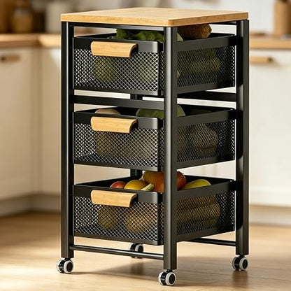 🗂️ Multi-Tier Storage Rack 🏠 | Freestanding Organizer Shelf 📦 | Space-Saving Home Unit ✨