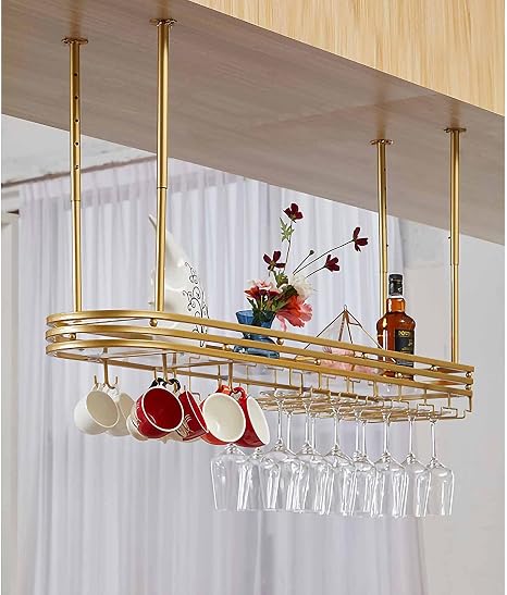 🏗️ Industrial Ceiling Shelf 🏠 | Hanging Storage Rack ✨ | Space-Saving Loft Organizer 📦