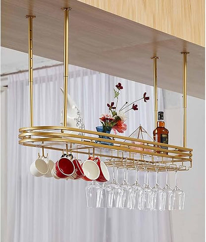 🏗️ Industrial Ceiling Shelf 🏠 | Hanging Storage Rack ✨ | Space-Saving Loft Organizer 📦